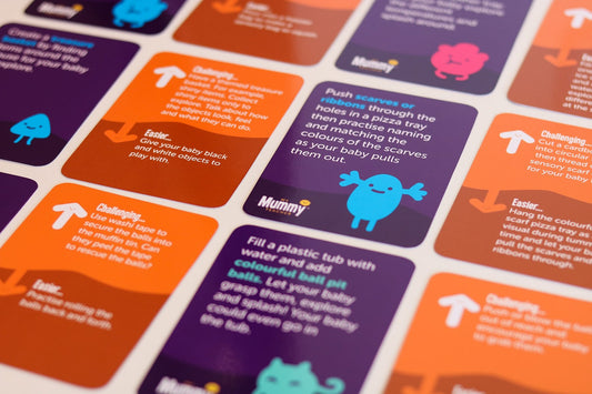 6 months + Learning Through Play Cards Resource List