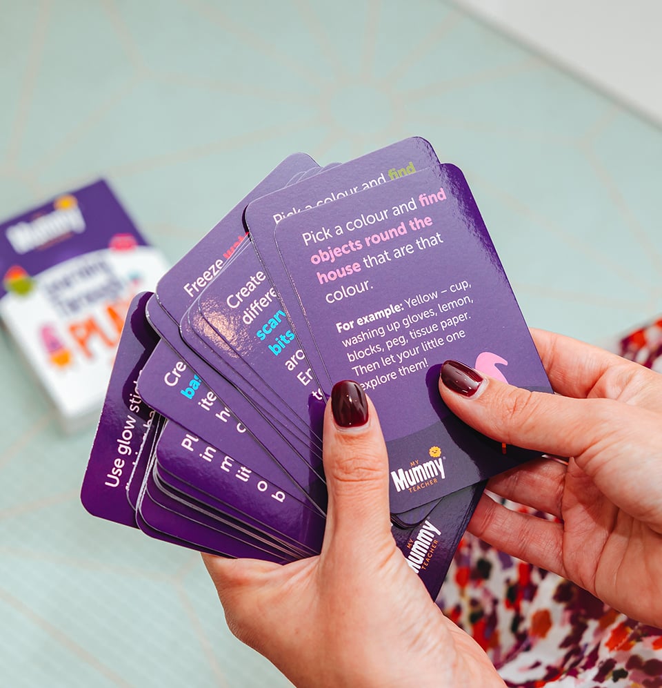 6 Months+ Learning Through Play Cards