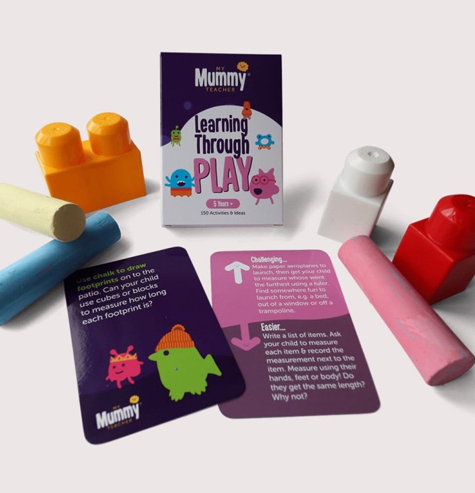 5 Years+ Learning Through Play Cards