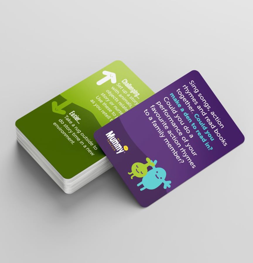 2 Years+ Learning Through Play Cards
