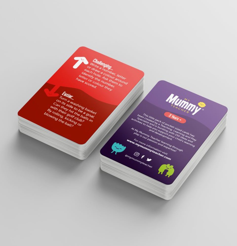3 Years+ Learning Through Play Cards