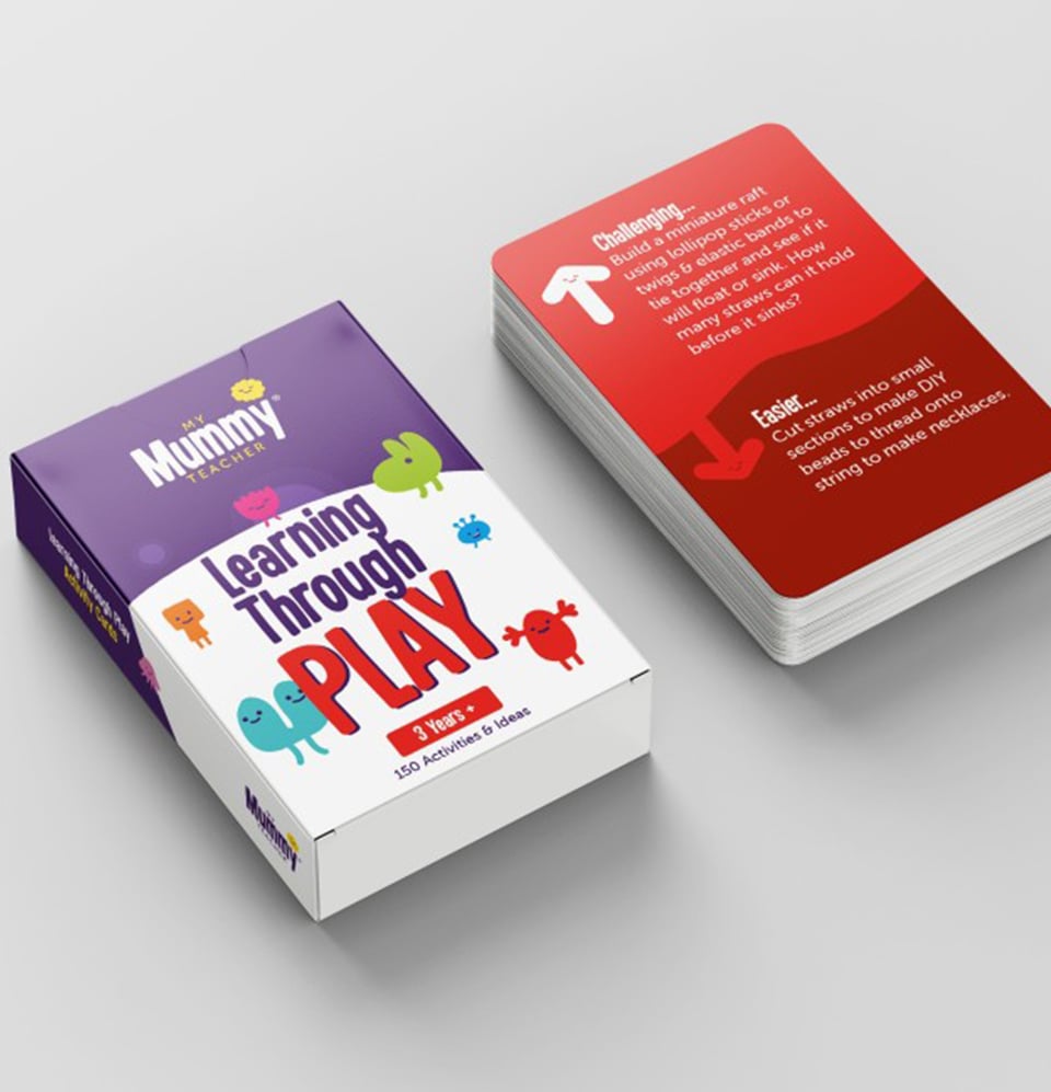 3 Years+ Learning Through Play Cards