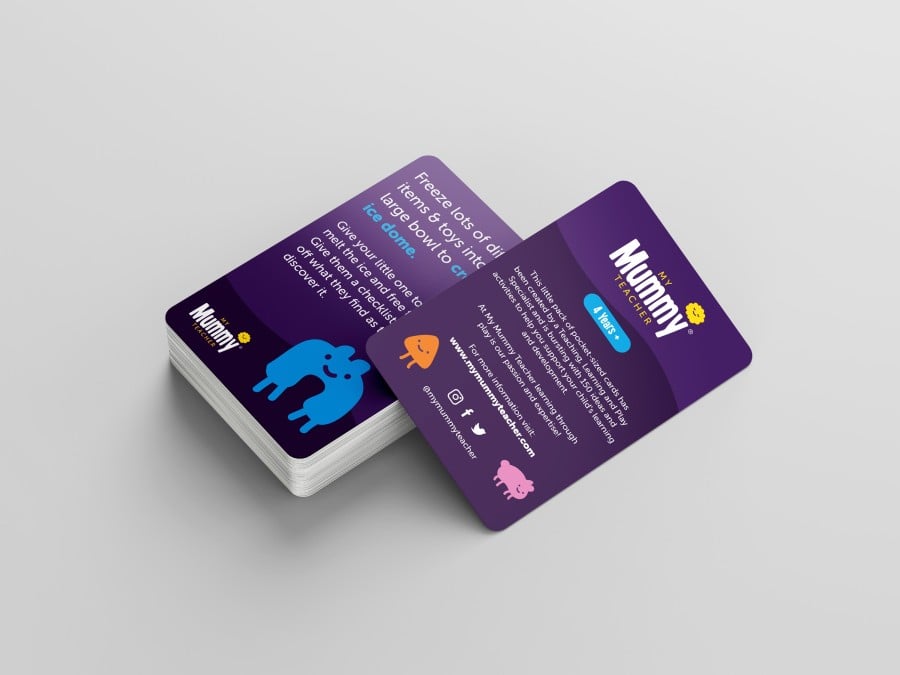 4 Years+ Learning Through Play Cards