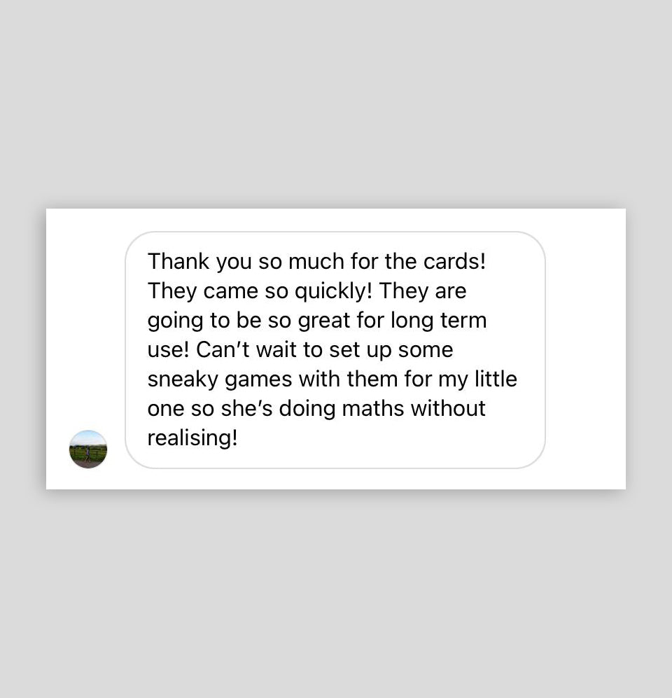 5 Years+ Learning Through Play Cards