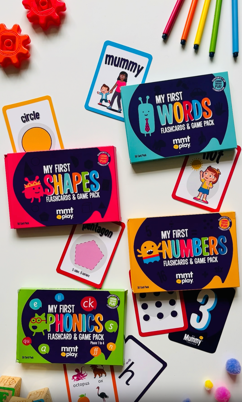 The Ultimate Bundle - Learning Through Play Activity Packs and 'My First' Flashcards - Get them all!