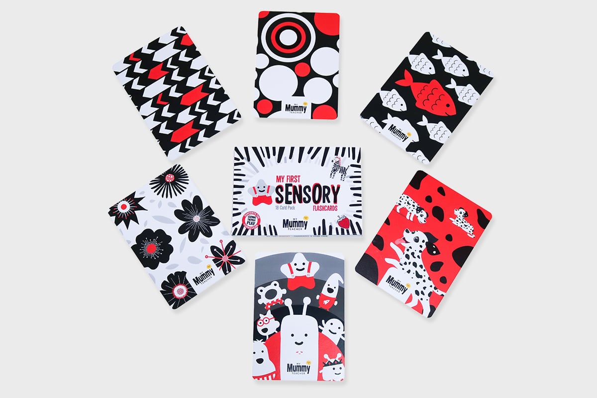 baby sensory flashcards