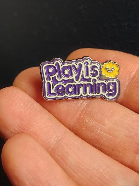 Play is Learning Pin Badges