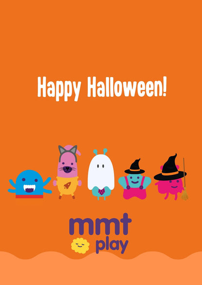 'Halloween Edition' Learning Through Play Activity Cards