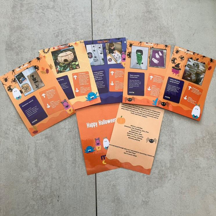'Halloween Edition' Learning Through Play Activity Cards