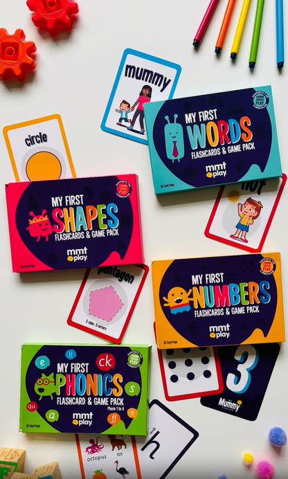 The Ultimate Bundle - Learning Through Play Activity Packs and 'My First' Flashcards - Get them all!