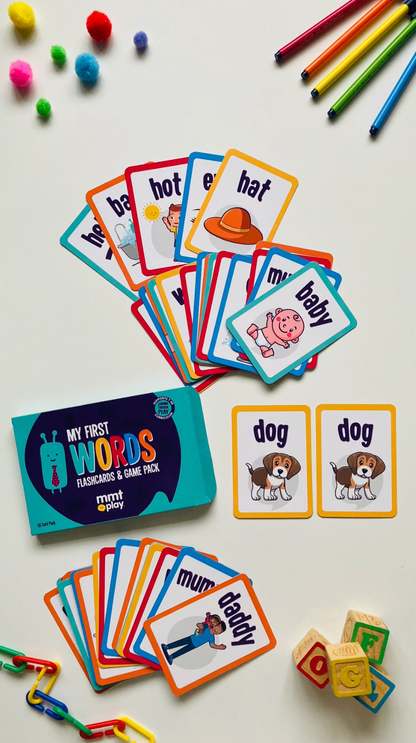 My First Words Flashcards and Game Pack