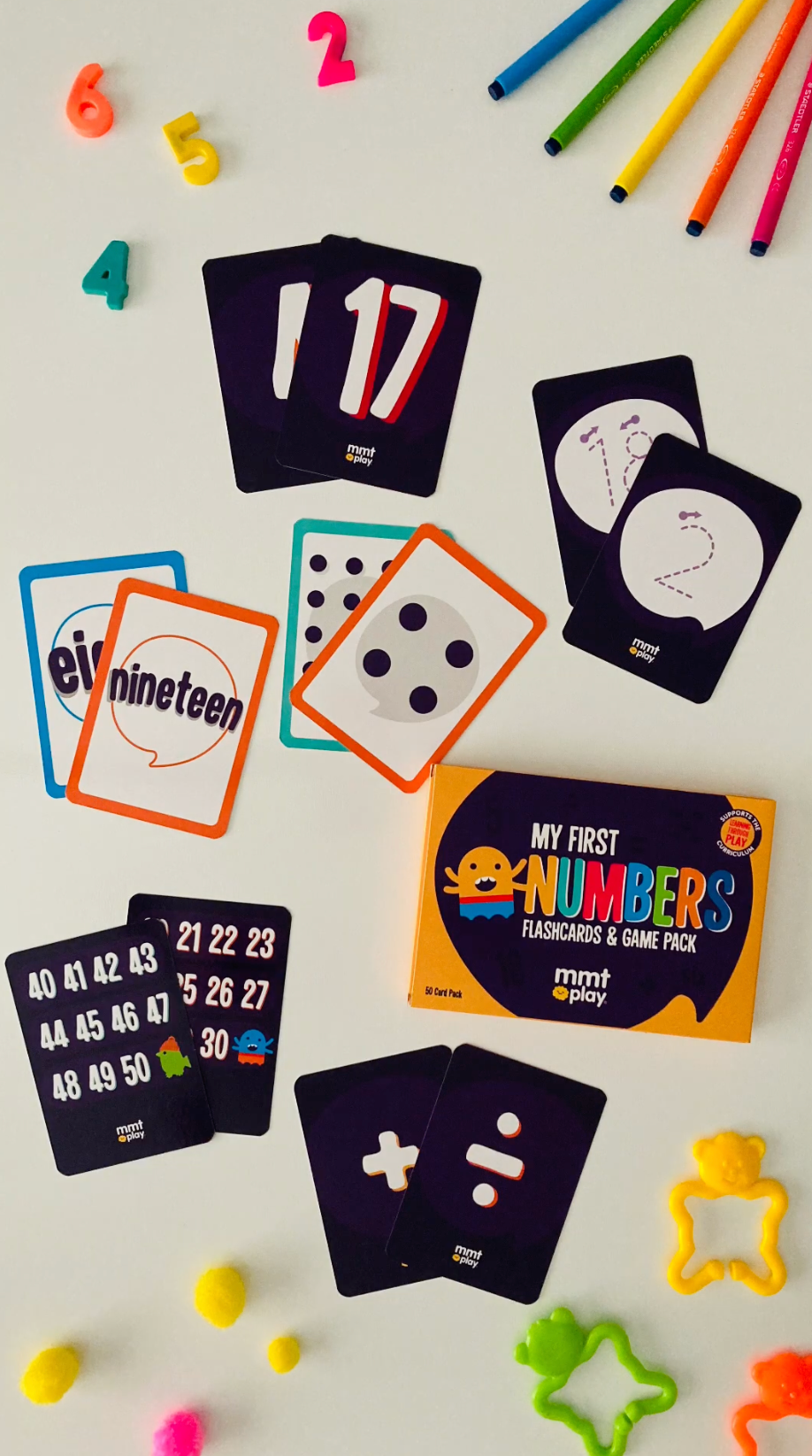 My First Numbers Flashcards and Game Pack