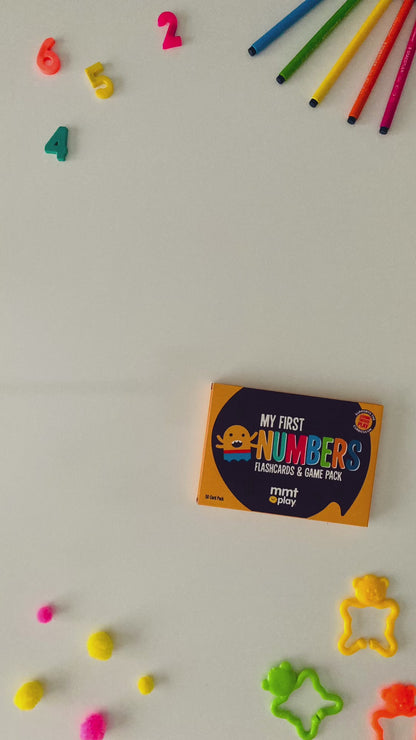 My First Numbers Flashcards and Game Pack